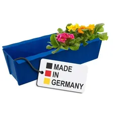 BURI Paletten Blumenkasten Blau Pflanzkasten Einsatz für Europaletten Blumentopf