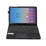 MQ für Galaxy Tab S4 10.5 - Bluetooth Tastatur Tasche mit Touchpad für Samsung Galaxy Tab S4 10.5 | Tastatur Hülle für Galaxy Tab S4 LTE SM-T835 WiFi SM-T830 | Touchpad Tastatur Layout deutsch QWERTZ