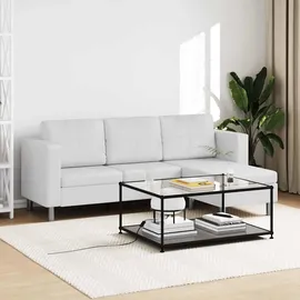 vidaXL Eckcouch Kunstleder 3-Sitzer Weiß