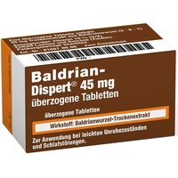 Baldrian Dispert 45 mg überzogene Tabletten 100 St Überzogene