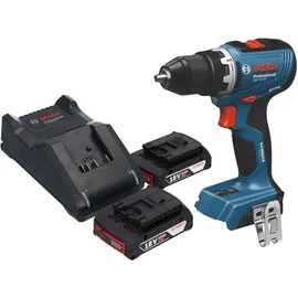 Bosch GSB 18V-65 inkl. 2 x 2,0 Ah + Ladegerät