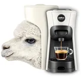 Lavazza Tiny Eco Kapselkaffeemaschine automatisch/manuell 0,6 L - Schwarz/Weiß
