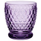 Villeroy & Boch Boston Lavender Becher lila 200 ml, spülmaschinenfest, Wasserglas violett, Trinkglas, Glas rund, Glas bunt, Saftglas, buntes Glas, Kristallglas