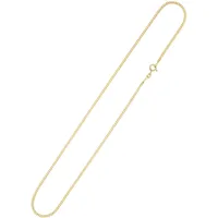 Goldkette JOBO Halsketten Gr. Gelbgold 333, Länge: 45 cm, goldfarben (gelbgold 333) Damen Panzerkette Panzerketten 333 Gold 45 cm 2,1 mm