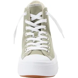 Converse Chuck Taylor All Star Move Platform Damen Weit Grün/Weiß 39