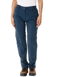 Vaude Farley Stretch Zip-Off Hose II Regular Blau 40