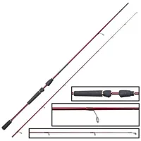 Westin W6 Dropshot Baitcastrute - Black - 2.10 m