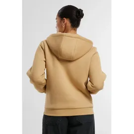 URBAN CLASSICS Bonded Sherpa Reißverschlusspullover Union Beige L