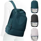 VENATIN Gym Rucksack damen Sportrucksack mit Schuhfach und Nasstasche,Wasserdichter Freizeitrucksack Sportrucksack Sporttasche für Schwimmen Yoga,Handgepäckrucksack Reise-Laptop-Rucksack Pawenblau