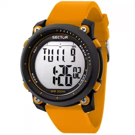Sector R3251546001 EX-38 Herrenuhr Digitaluhr 45mm 10ATM - Orange