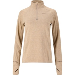 Endurance Damen Canna V2 Melange Performance Midlayer beige