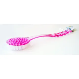 Lifetime Badebürste BADEBÜRSTE MASSAGEBÜRSTE 35cm Körperbürste Saunabürste 26 (Rosa), Rückenbürste rosa