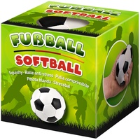 Moses Fußball Softball Fussball (8cm) in schwarz/weiß