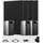 EcoFlow Stream Ultra Full Black 455 W inkl. 1,92 kWh Speicher mit 1/2/3 AC Pro Akku