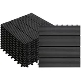 karat gardenoutdoor Klickfliese Royal 30 x 30 cm anthrazit