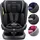 XOMAX 946i Kindersitz drehbar 360° mit ISOFIX, Liegefunktion I mitwachsend I 0-36 kg, 0-12 Jahre, Gruppe 0/1/2/3 I 5-Punkt-Gurt und 3-Punkt-Gurt I Bezug abnehmbar, waschbar I ECE R129