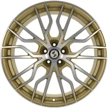 ETA BETA Medusa 9,0 x 20 5 x 112 ET45 MB66,5 Gold Matt Poliert