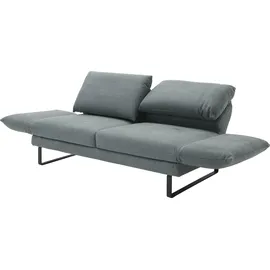 Schöner Wohnen Couch Polyester 2-Sitzer Grau