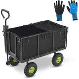 Juskys Metall Gartenwagen