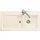 Villeroy & Boch Subway 60 rechts Einbauspüle crema 1000 x 510 mm Handbetätigung