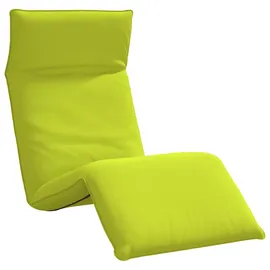 vidaXL Sonnenliege Klappbar Knallgrün 175x54x8,5 cm Oxford-Gewebe, Sonnenbett, Liege, Bodenstuhl, Liegestuhl, Chaiselongue, Bodensessel, Relaxsessel