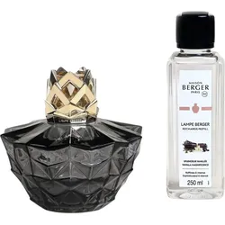 Kalia Katalytische Lampe schwarz mit Duft Vanilla Magnificence