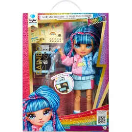 Rainbow High Anziehpuppe Jr High Rockband Fashion Dolls - Skyler (565215-EUC)