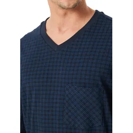 SCHIESSER Pyjama Comfort Essentials Blau M (50)