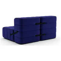 Curt Zweisitzer Modulsofa JET Blau