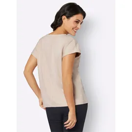 CREATION L Shirt in elfenbein-puder-bedruckt | Gr.: 38