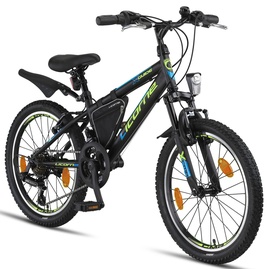 Licorne Bike Guide Premium Mountainbike in 20, 24 und 26 Zoll - Fahrrad für Mädchen, Jungen, Herren und Damen - Shimano 21 Gang-Schaltung,