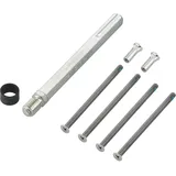FSB Zubehörbeutel FH-AGL Türstärke 39-58mm Silber