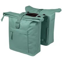 Basil Doppelte Fahrradtasche 41 l Grün