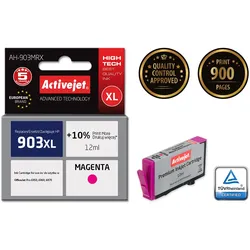 Activejet AH-903MRX Tintenpatrone (Ersatz für HP 903XL T6M07AE; Prämie; 12ml; ma
