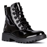 GEOX Mädchen J Casey Girl G Stiefeletten, Schwarz, 28 EU