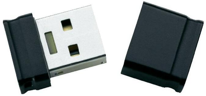  USB Stick 2.0 4GB schwarz superslim 