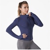 FIDDY Yogatop Fitness-Oberteile – Yoga-Jacken – Yoga-Oberteile – Damen-Sweatshirts