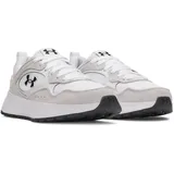 Under Armour "UA W MIRAGE SPORT", Damen, Gr. 38, weiß, halo gray, schwarz, Leder, Synthetik, Textil, Schuhe Sneaker