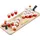 Relaxdays Mini Beer Pong Trinkspiel Set 25 St. 4 cl Rot