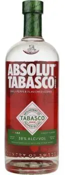 Absolut Vodka Tabasco 38% Vol. 1L