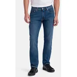 Pierre Cardin 5-Pocket-Jeans Lyon Tapered Futureflex blau 34