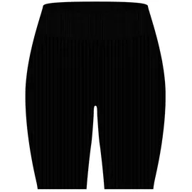 Icebreaker Merino Seamless Rib 8'' High Rise Sport-Shorts Schwarz XL