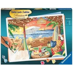 RAVENSBURGER 20182 Malen nach Zahlen Cozy Cabana