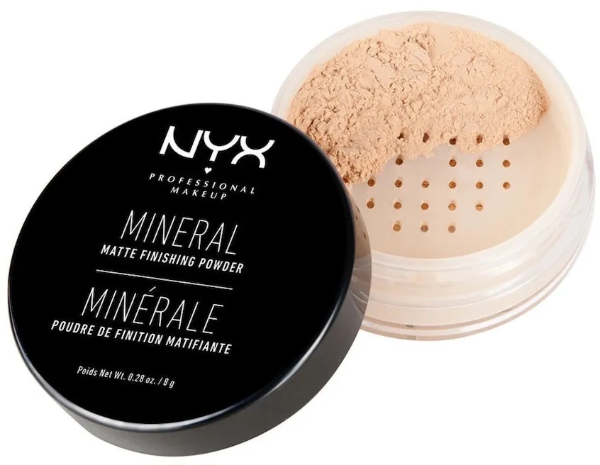 NYX Professional Makeup Mineral Finish Puder 8 g 01 - LIGHT MEDIUM