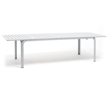 Nardi Alloro Ausziehtisch 280 x 100 cm weiß/weiß