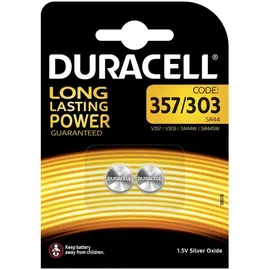 Duracell Knopfzelle 357/303 10 St.