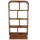 Casa Padrino Art Deco Bücherregal Mahagoni - Artdeco Bücher Schrank Regalsystem Möbel Antik Stil
