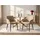 vente-unique Polsterstuhl Mialov Kunstleder beige 6er Set