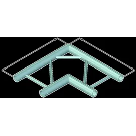 Alutruss DECOLOCK DQ2-PAC21H 2-Weg Ecke 90° Silber