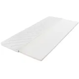 SUN GARDEN Matratzenauflage 90x200cm Klimafaser Weiß Topper Schoner Bezug Schutz Unterbett
